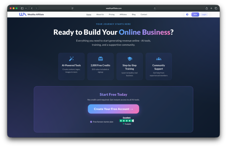 Wealthy Affiliate Review