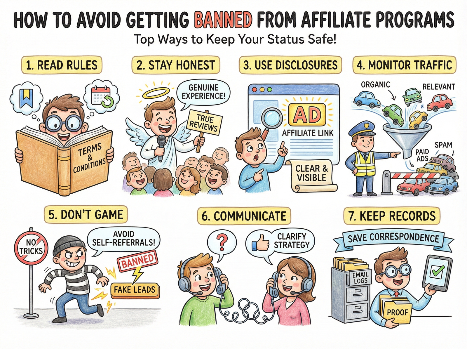 How to Avoid Getting Banned