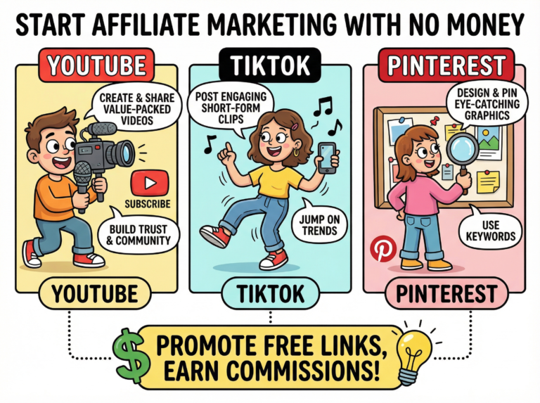 How To Start Affiliate Marketing with No Money