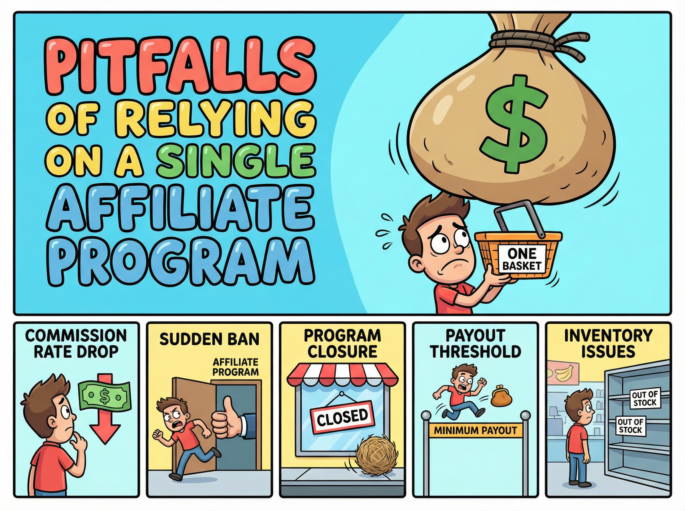 Single Affilaite Program Pitfalls