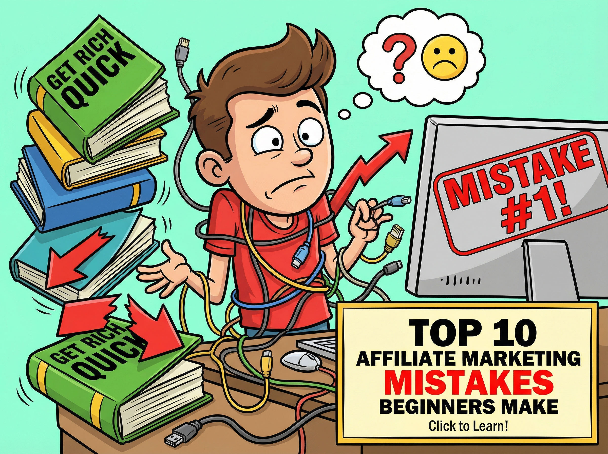 10 Affiliiate Marketing Mistakes